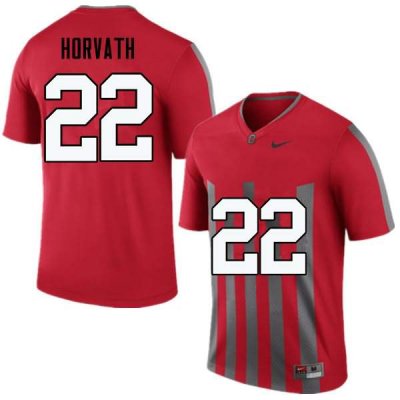 Men's Ohio State Buckeyes #22 Les Horvath Throwback Nike NCAA College Football Jersey On Sale ZVN8344QQ